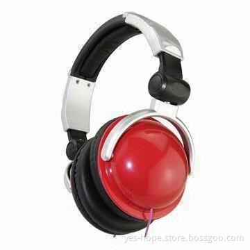 DJ Headphone with 20Hz to 20kHz Frequency and 3.5mm Stereo Plug